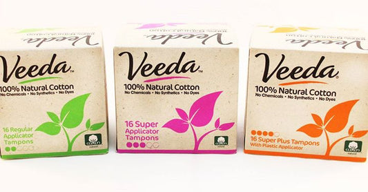 Veeda Compact Applicator Tampons