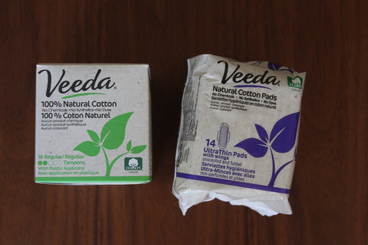 With Veeda, it felt like I wasn't using a tampon at all