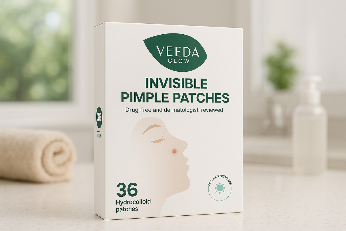 Veeda Glow Invisible Hydrocolloid Pimple Patches