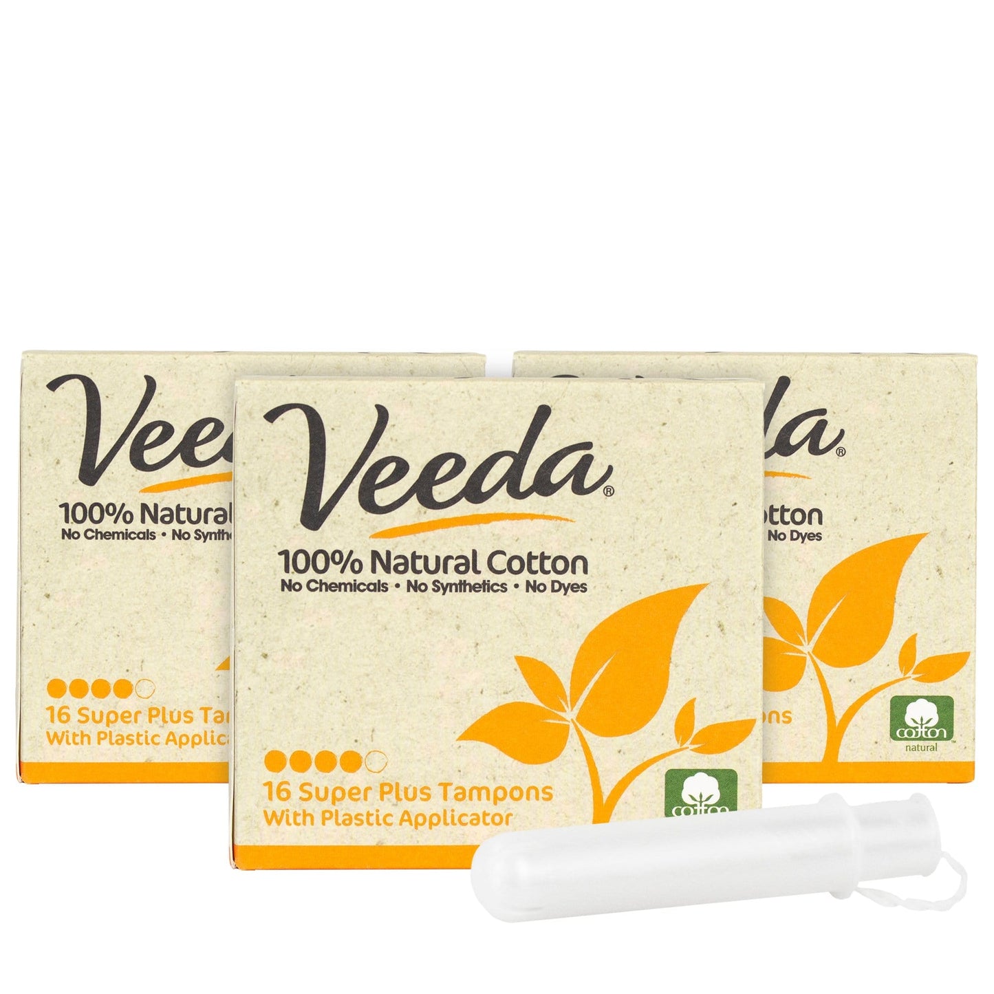 Cotton Applicator Tampons