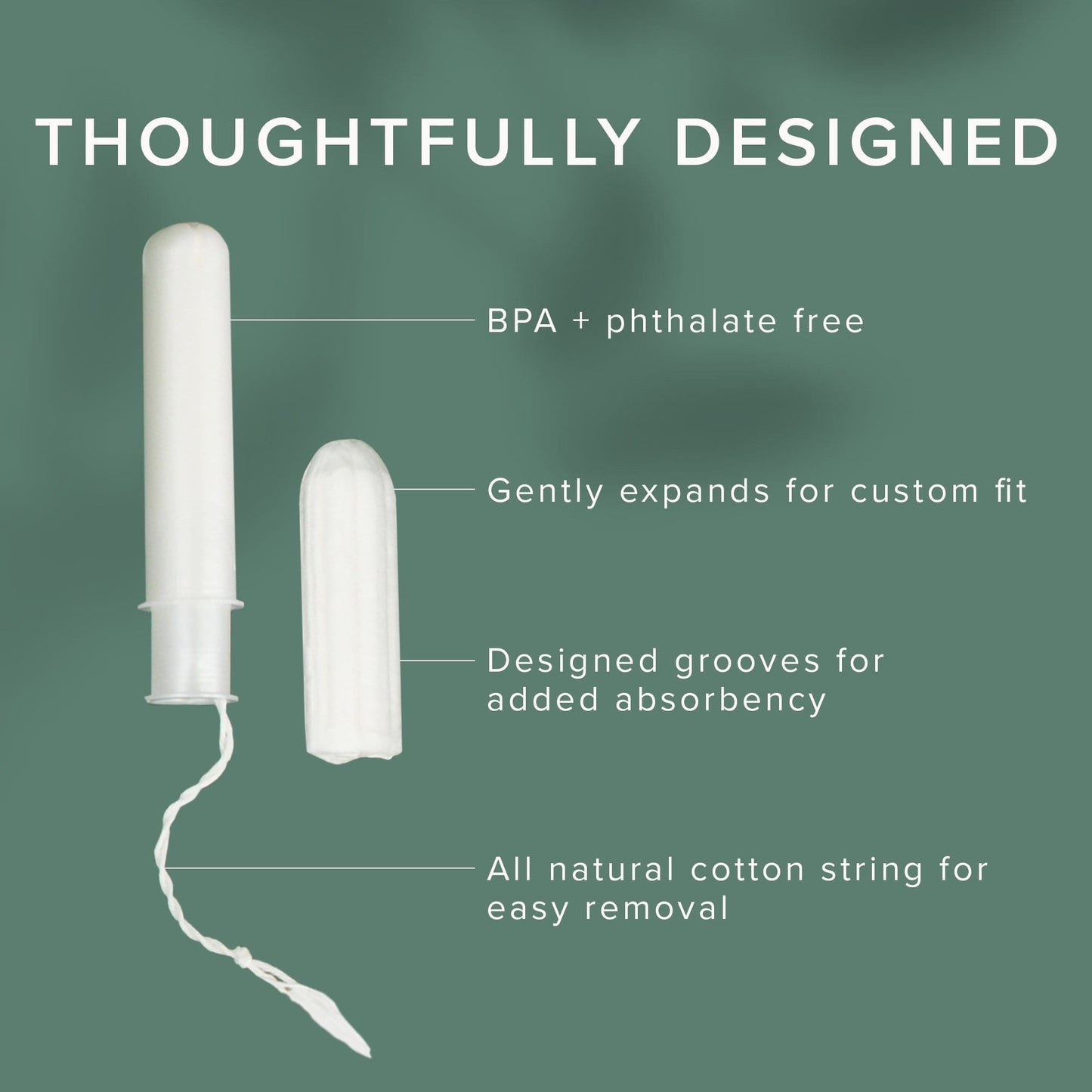 Cotton Applicator Tampons