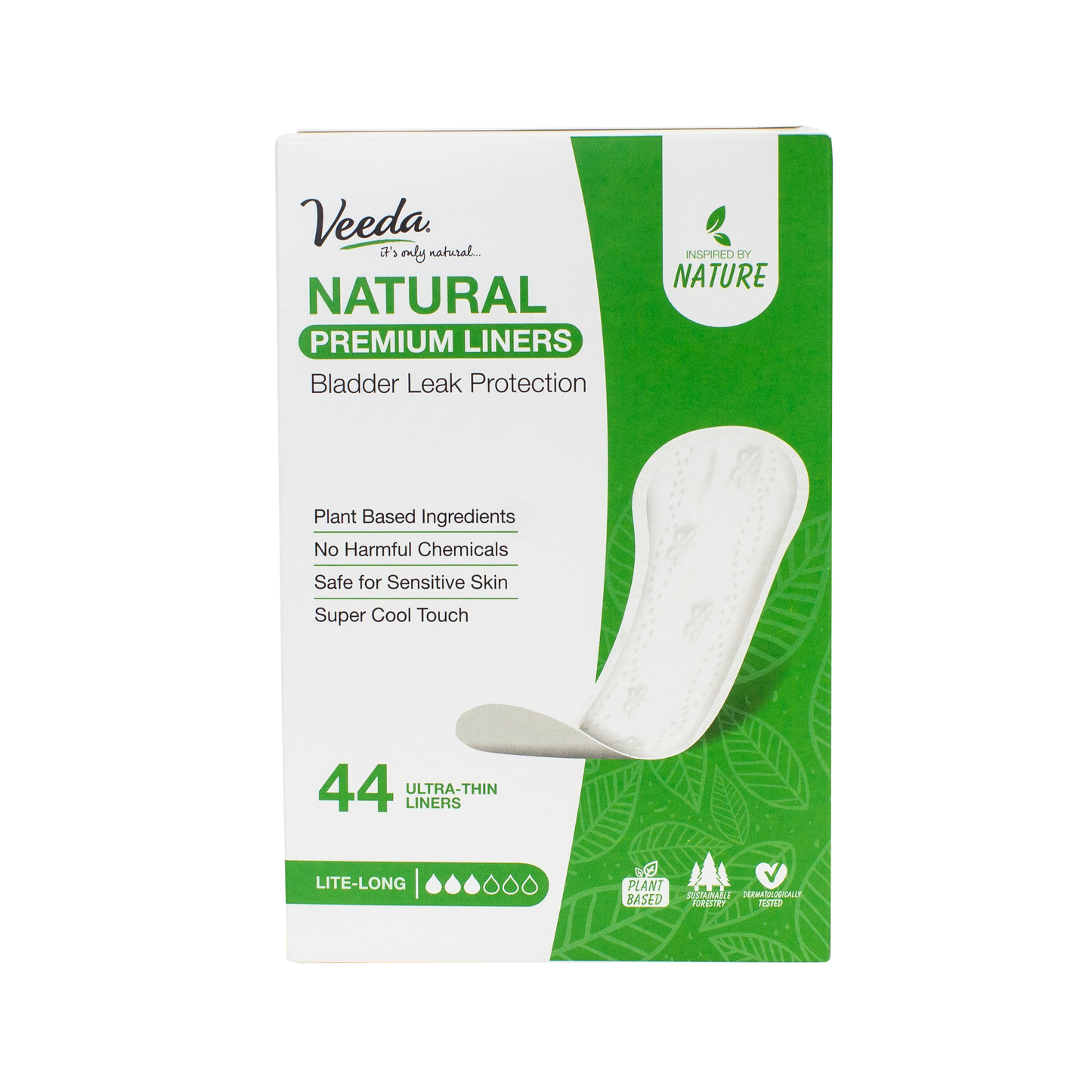 Natural Premium Incontinence / Bladder Control Unisex Liners