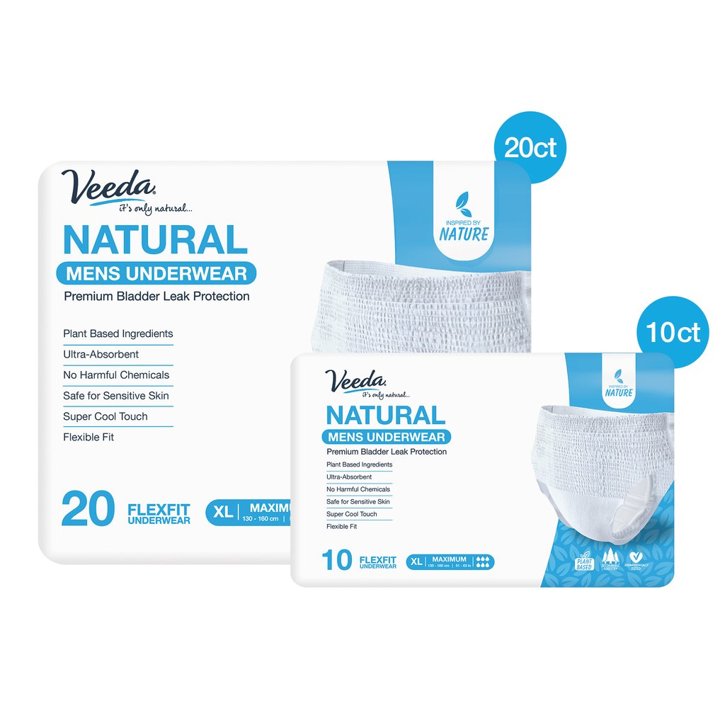 Natural Incontinence Underwear for Men