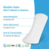 Natural Premium Incontinence / Bladder Control Unisex Liners