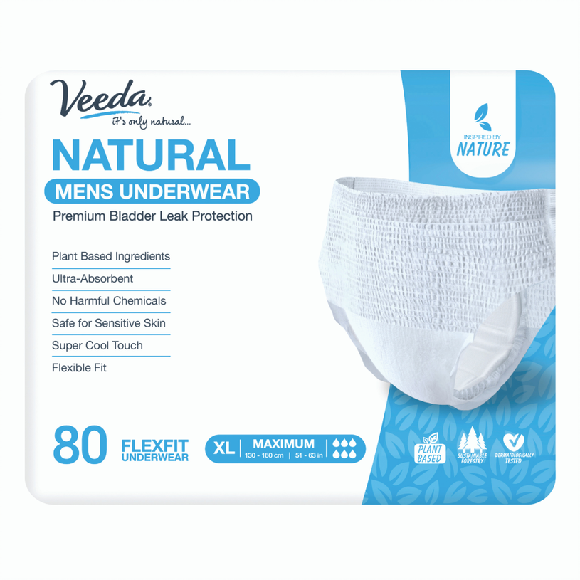 Natural Incontinence Underwear for Men