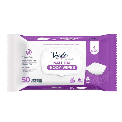 Natural Adult Cleansing Extra Large Size Body Wipes