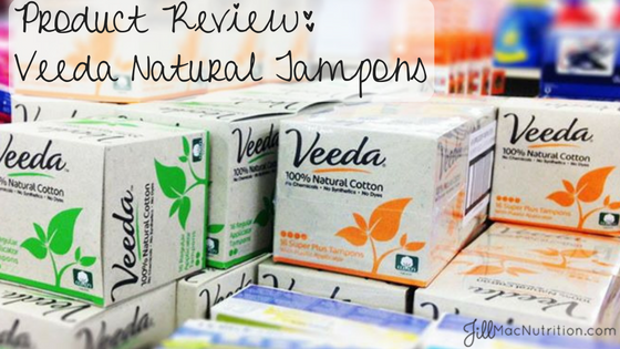 Product Review: Veeda Natural Tampons