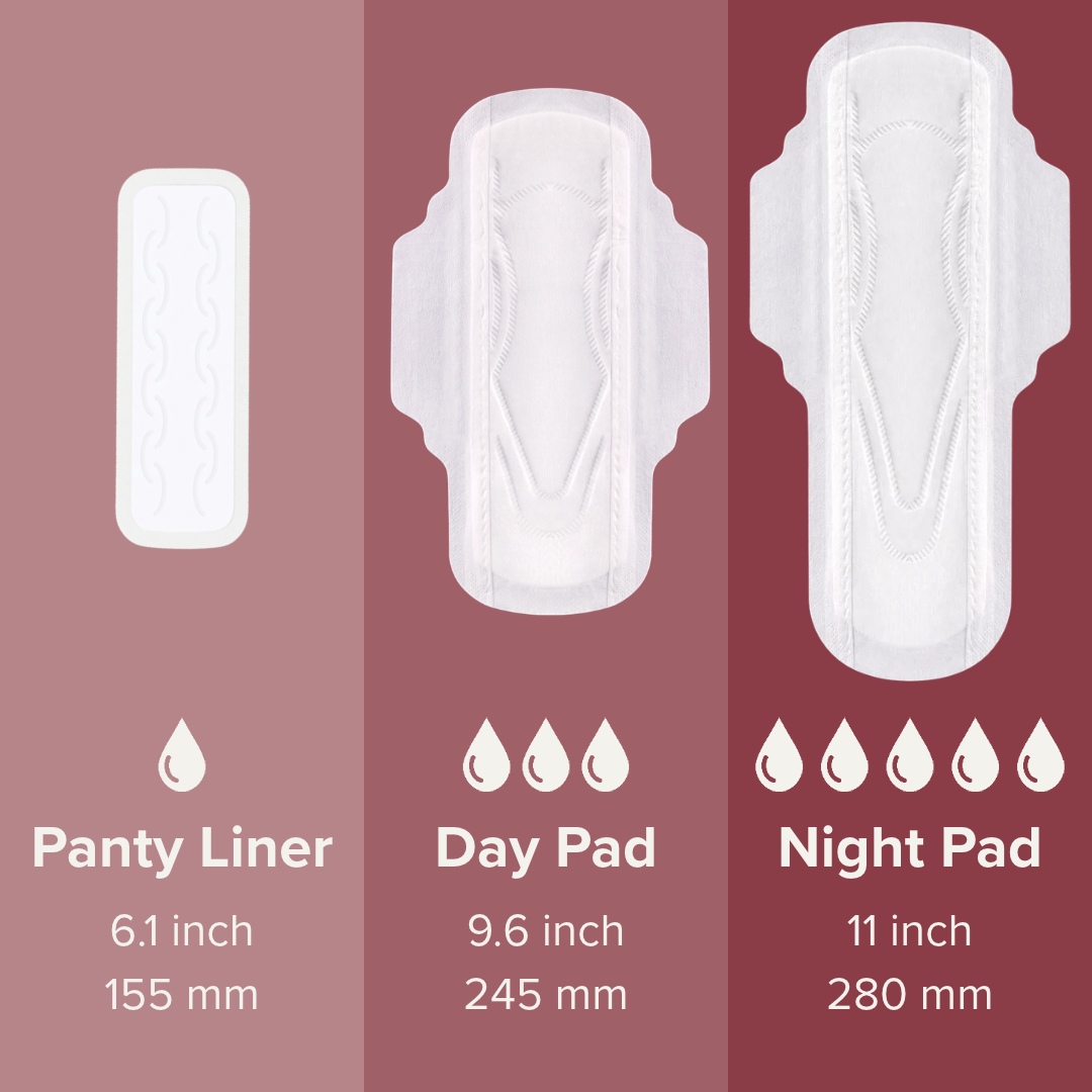 Veeda 100% Organic Cotton Cover Panty Liners