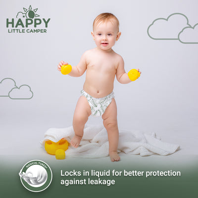 Natural, Ultra-Absorbent Baby Diapers