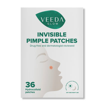 Veeda Glow Invisible Hydrocolloid Pimple Patches