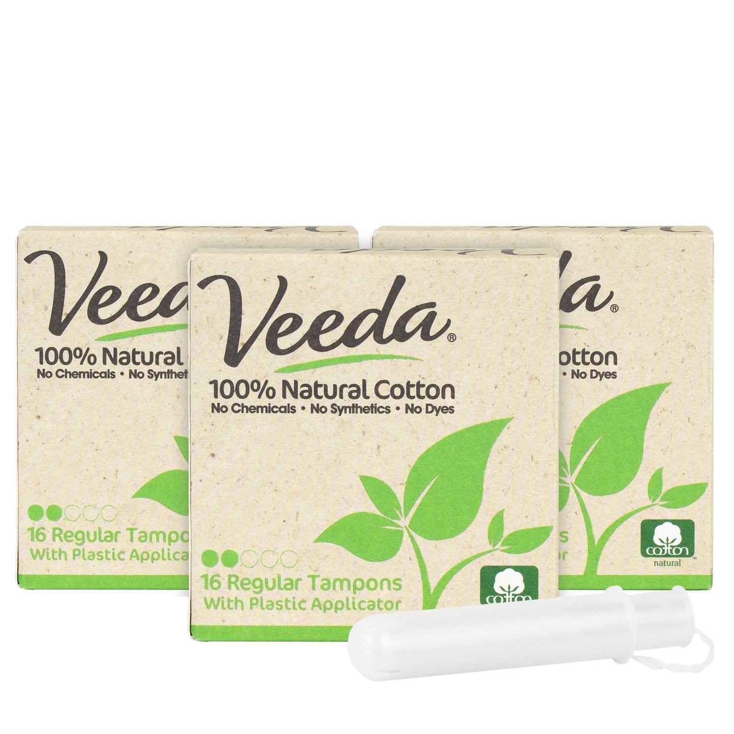 Cotton Applicator Tampons