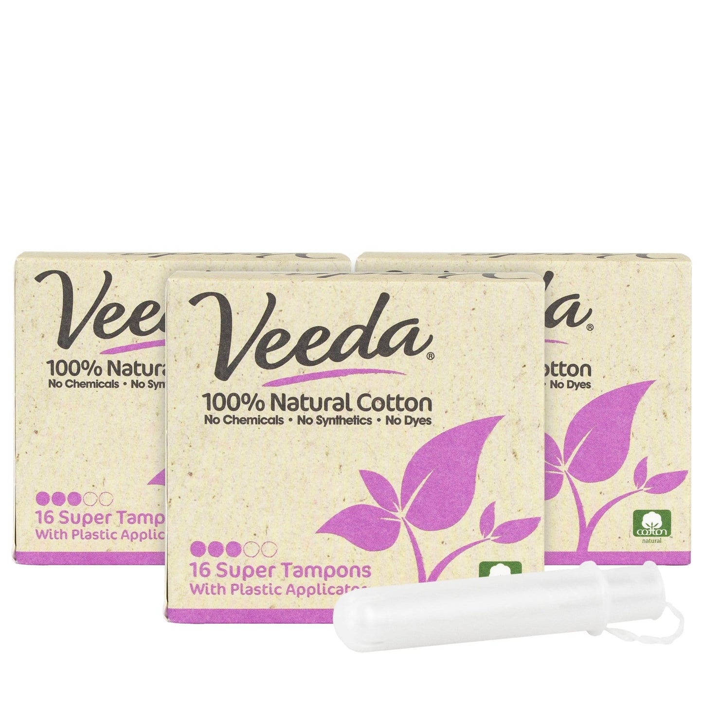 Cotton Applicator Tampons