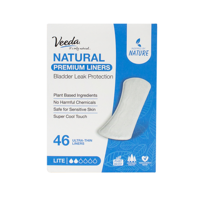 Natural Premium Incontinence / Bladder Control Unisex Liners