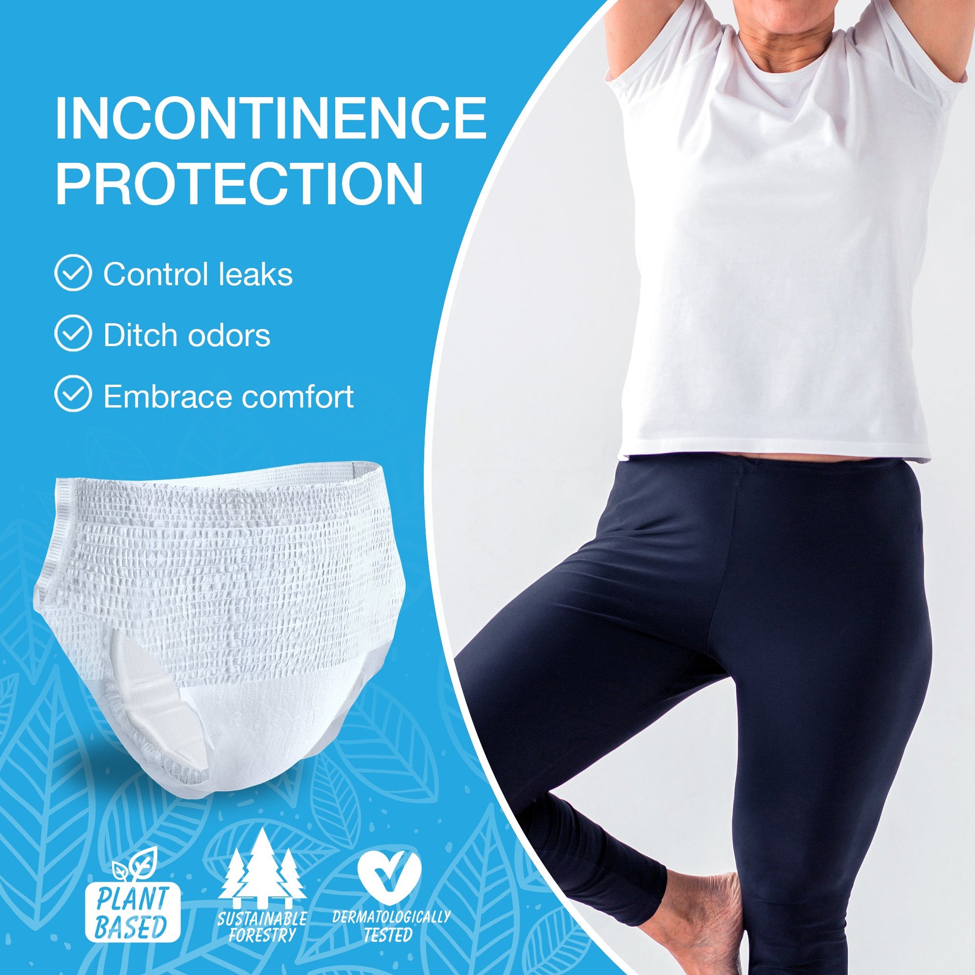 Natural Incontinence & Postpartum Underwear for Women - Veeda USA