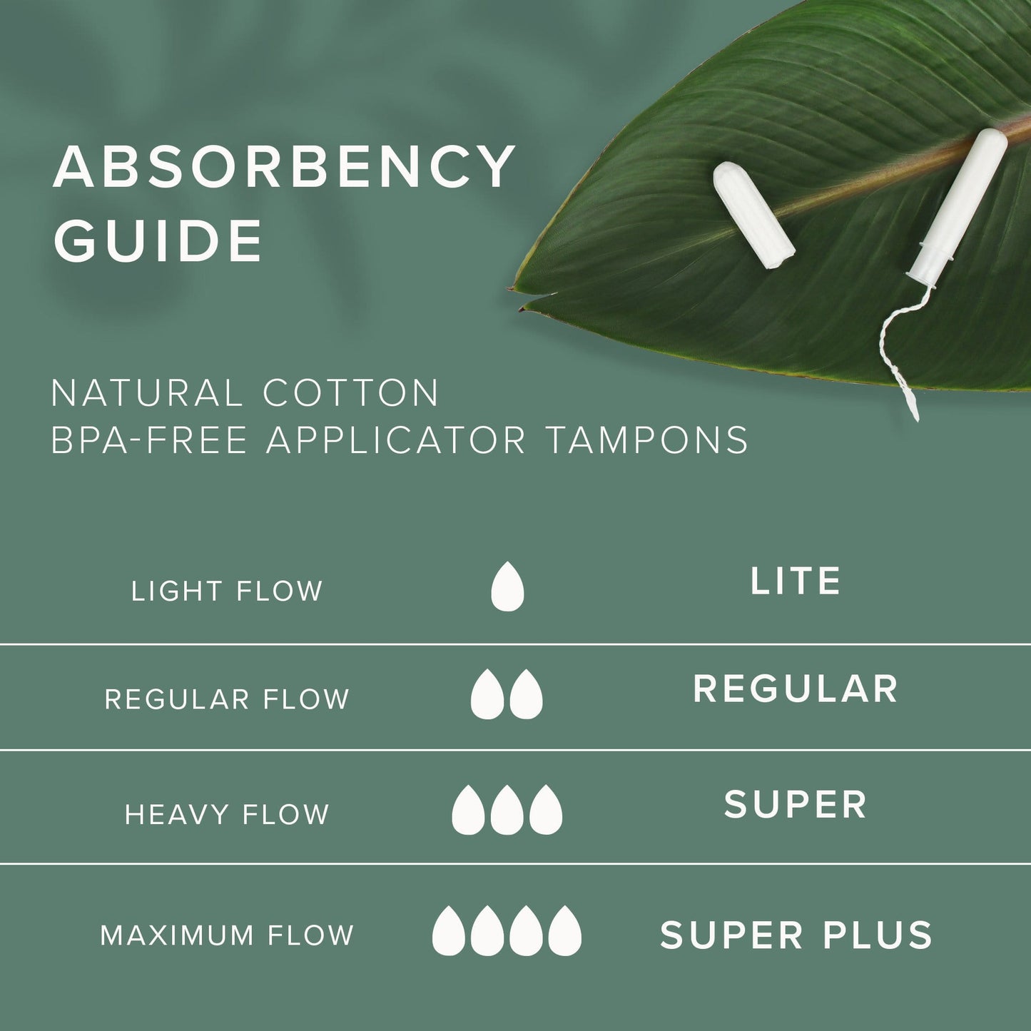 Cotton Applicator Tampons