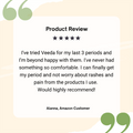 Veeda 100% Natural Cotton BPA-Free Compact Applicator Tampons